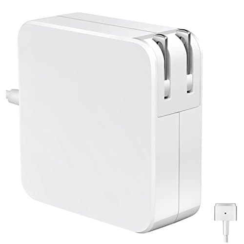 Macbook Pro Charger,Sarkozy Replacement 60W Magsafe 2 T Shape Connector AC Power Adapter for Macbook Pro with 13-inch Retina display - After Late 2012