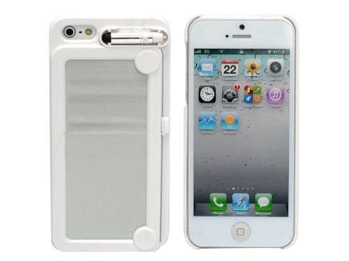 Creative Writing Drawing Doodle Scribble Board Pad Case Cover for iPhone 5 6th White