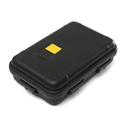 Hecentur Shockproof Box Outdoor Waterproof Storage Box Shockproof Sealed Container Box Shockproof Lightweight Hard Box Universal Travel Case for Electronics, Tools, Access