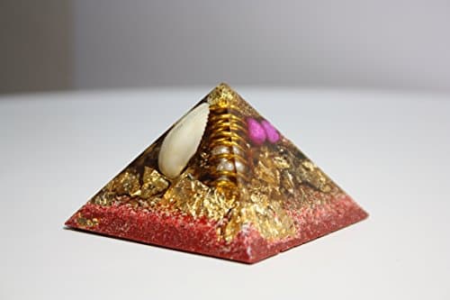2.64 inches Medium Powerful Orgone Pyramid, EMF protection from Radiation, Healing energy