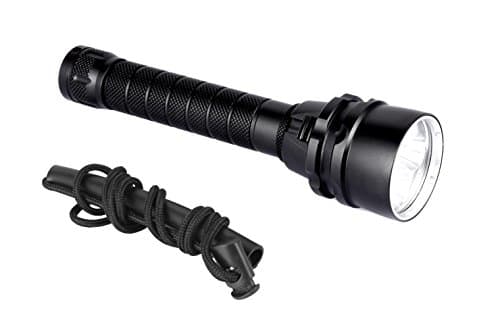 5 Cree LED 100M Underwater Waterproof Diving Flashlights with 2 18650 Battery