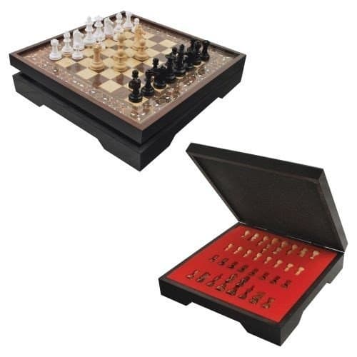 Star VIP Board Games Vip Walnut Chess Set