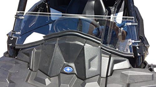 Polaris ACE Half WindshieldWITHOUT HARD DOORS