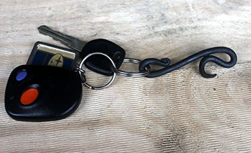 Mini Keychain Bottle Opener Hand Forged Blacksmith