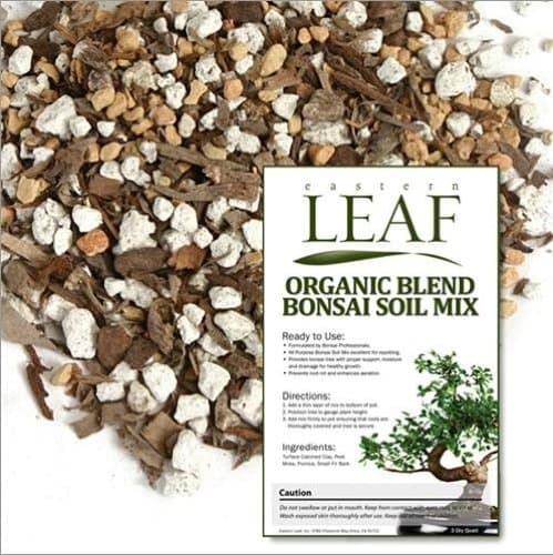 Bonsai Soil 3 Quart - Organic Blend By Eastern Leaf