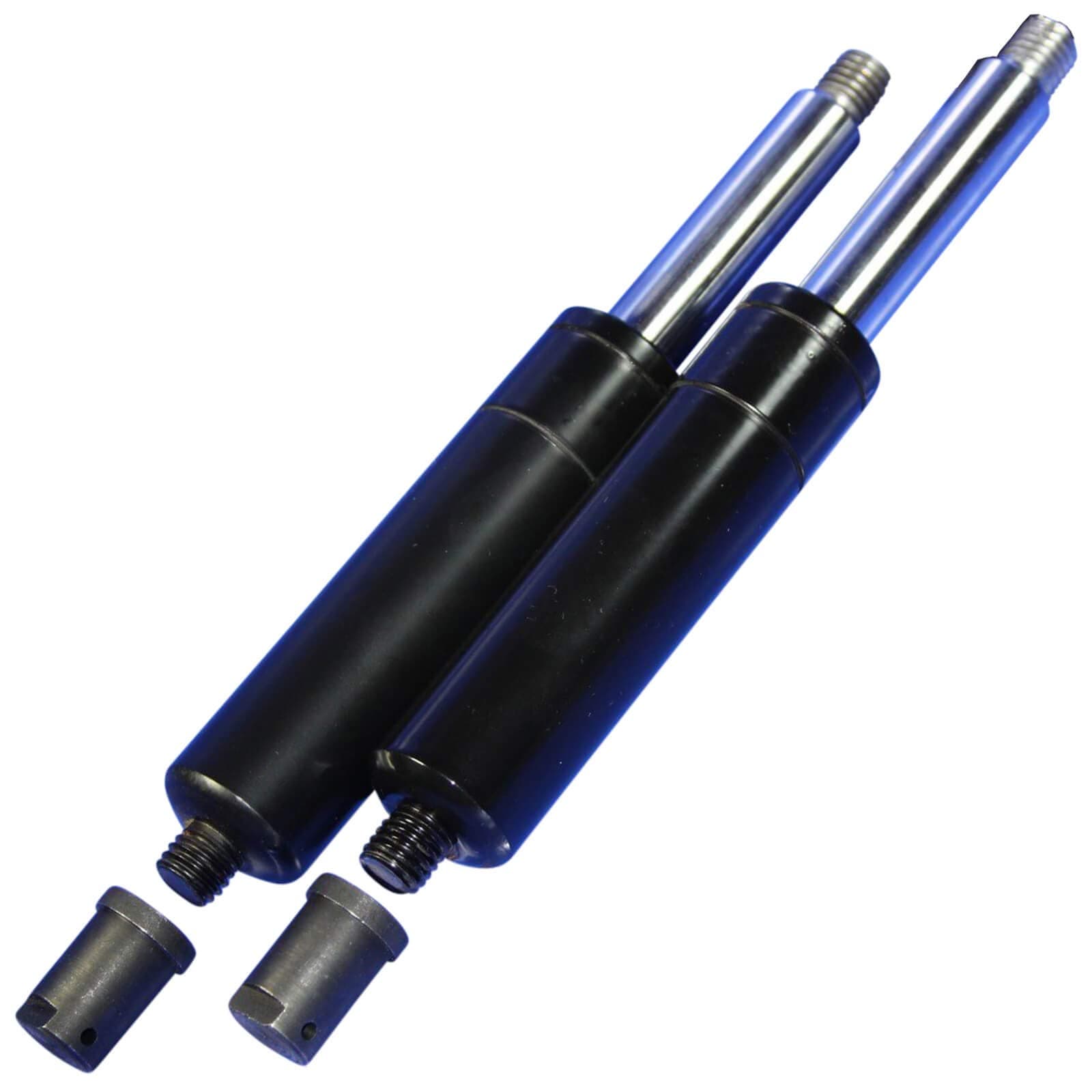 2 Bolt On Lambo Vertical Door Kit Replacement Shocks + End Cap Fittings - 7 3/4" M12 500lbs to 950lbs by XEquipped (750lbs)