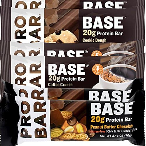 PROBAR - Base 2.46 oz Protein Bar, Sample Pack, 6 Count