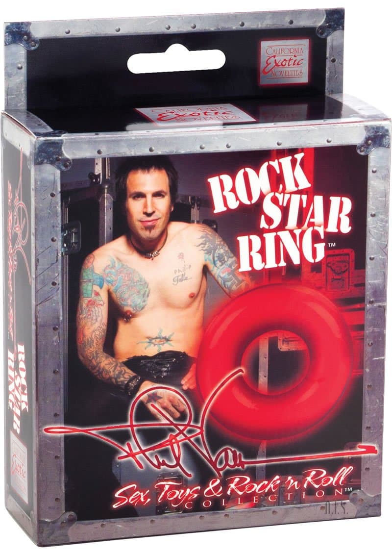 Phil Varone Rock Star Ring Red