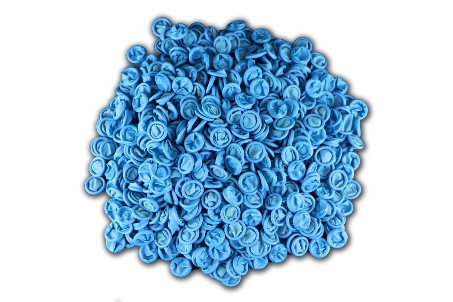 QRP BF Blu Latex Finger Cots