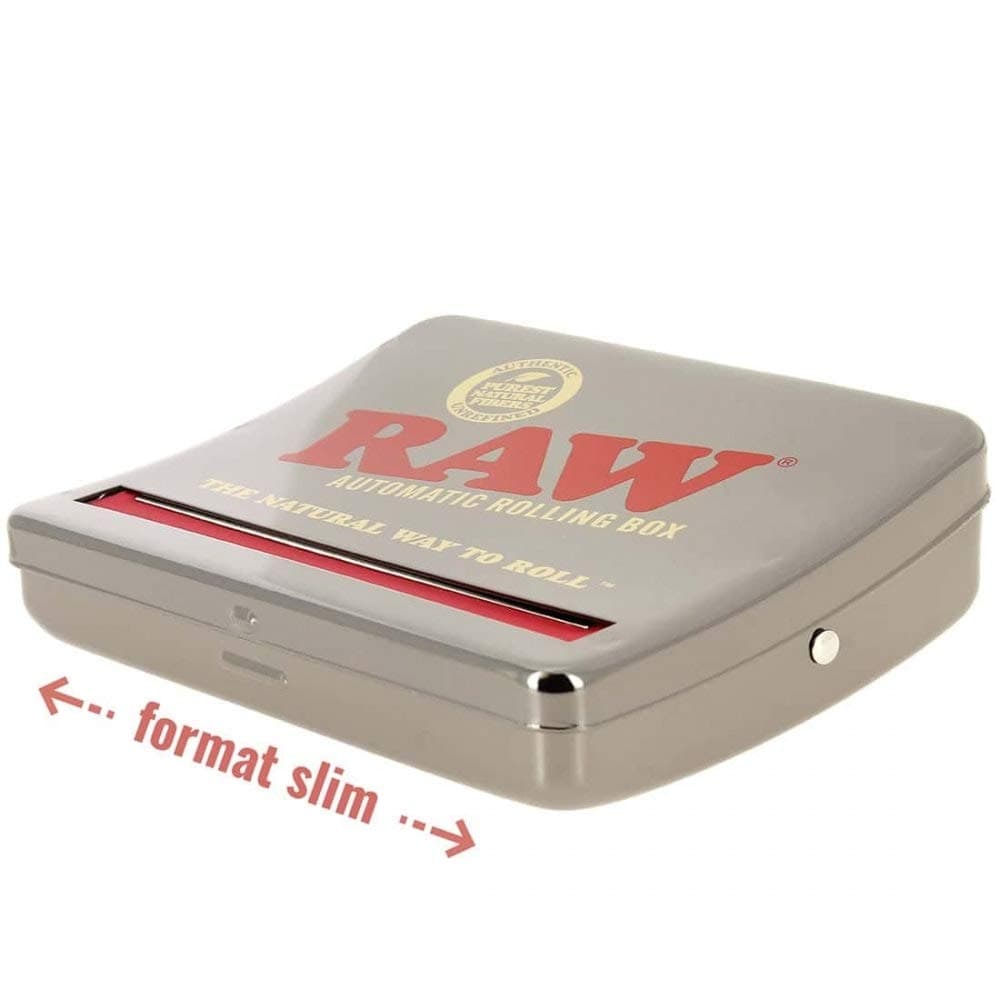 Natural Unrefined Rolling Papers - Automatic Rolling Box - 110mm King Size