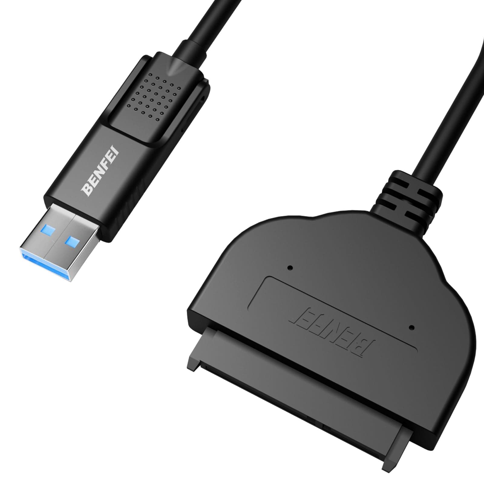 BENFEI SATA to USB Cable, 2in1 USB-C/USB 3.0 to SATA III Hard Driver Adapter ...