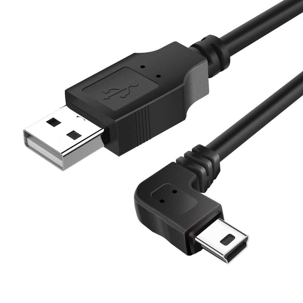 APPHOME Mini USB Charging Cable, USB 2.0 A-Male to Mini-B Car Vehicle Cord Compatible for Garmin 200 57LM 67 C255 2539LMT 2597LMT Dashcam (6.6 FT)
