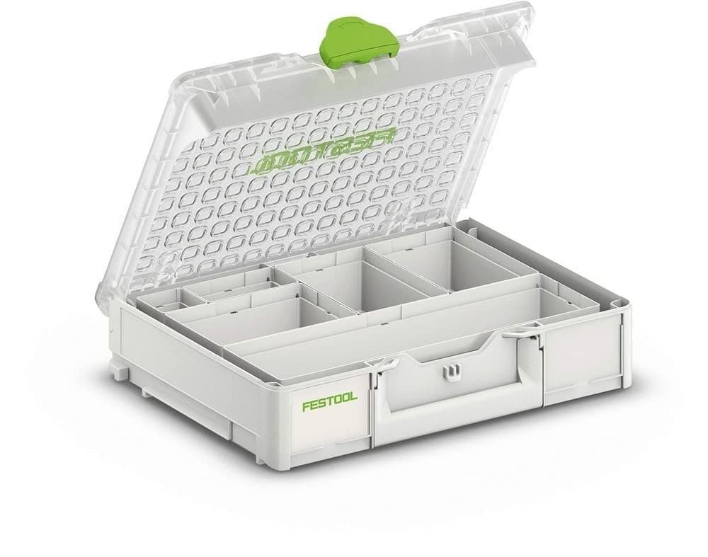 Systainerยณ Organiser SYS3 ORG M 89 6xESB (with Insert Boxes (50 x 50 x 68, 50 x 100 x 68, 100 x 150 x 68, 100 x 350 x 68)