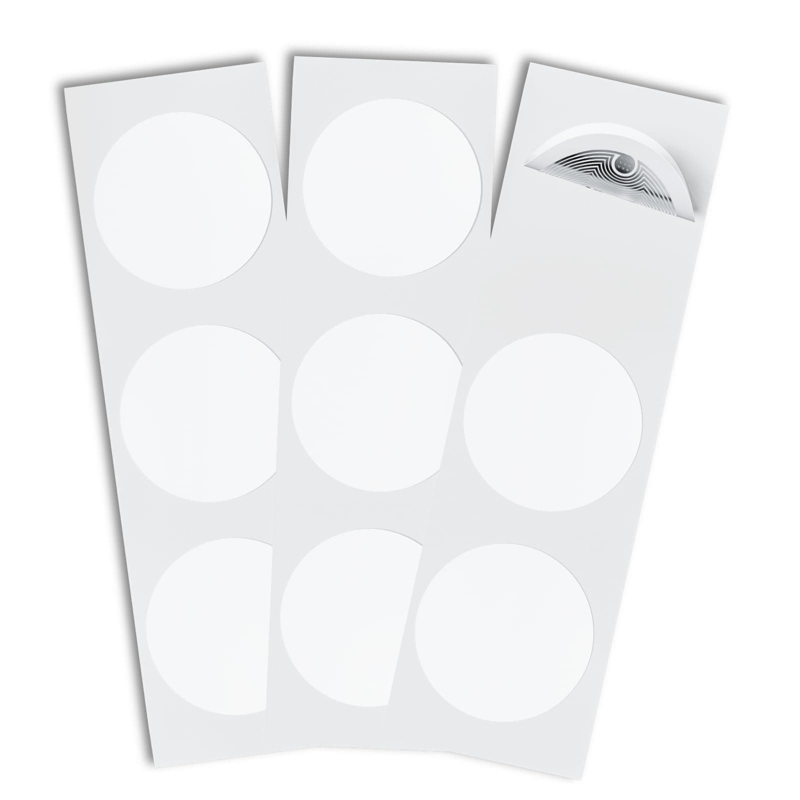 12 PCS NTAG213 NFC Stickers - White