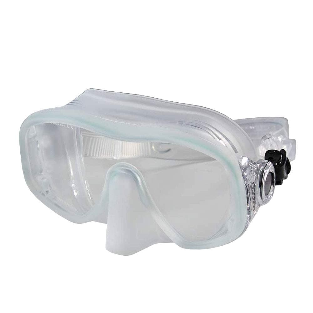 SHERWOOD SCUBA Macco Frameless mask with Unique Side Buckle System, Folds Small for Back up mask