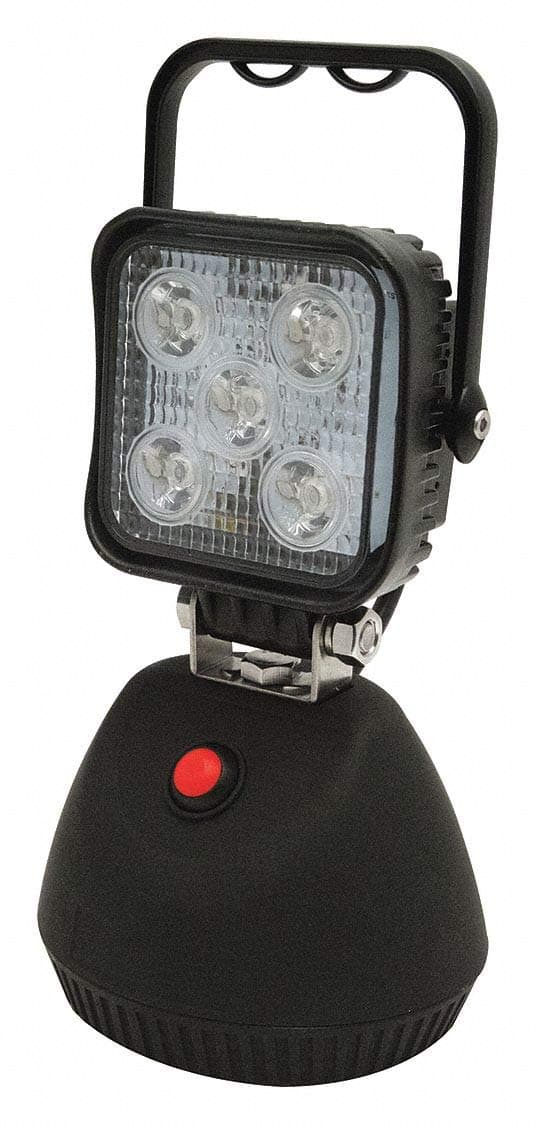 ECCO Work Light 12/24V LED 600 Lumens White Flood Magentic Base Comes with A/C & D/C Chargers