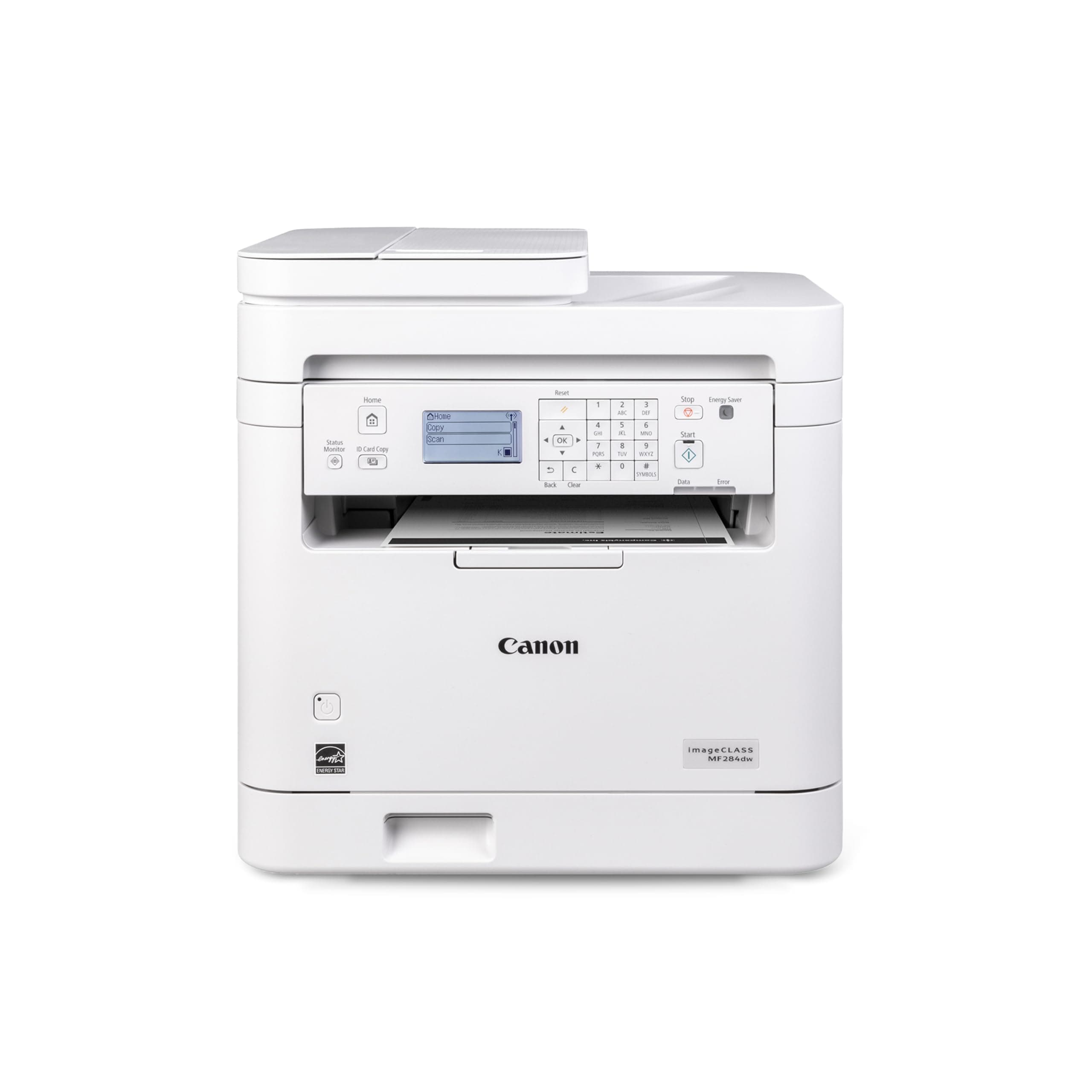Canon imageCLASS MF284dw Wireless Black & White Laser Printer – All-in-One for Home Use, Print/Copy/Scan, 2-Sided Printing, 35 PPM, Auto Doc Feeder, Mobile Device Compatible, Starter Toner Included
