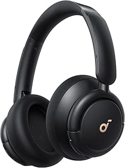 soundcore by Anker Life Q30 Bluetooth Headphones, Hybrid Active Noise Isolation, Hi-Res Sound, EQ in App, 40h Battery, Comfortable Hold, Connection of 2 Devices (Black) (Renewed)