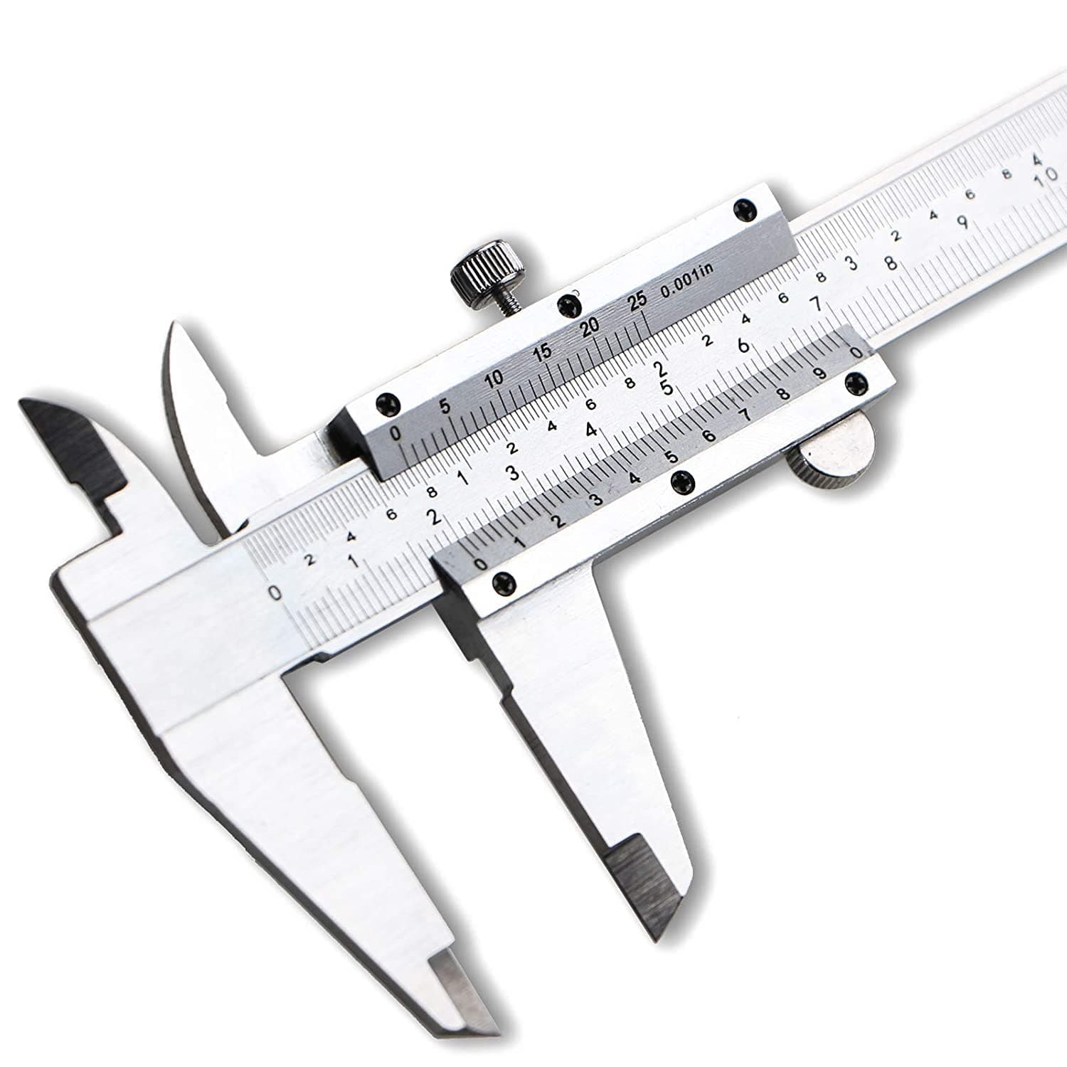 Spurtar Vernier Caliper Measuring Tool 6", 0-6Inch/0-150mm Manual Non Digital Calipers, 0.001"/0.02mm High Precision Durable Micrometer