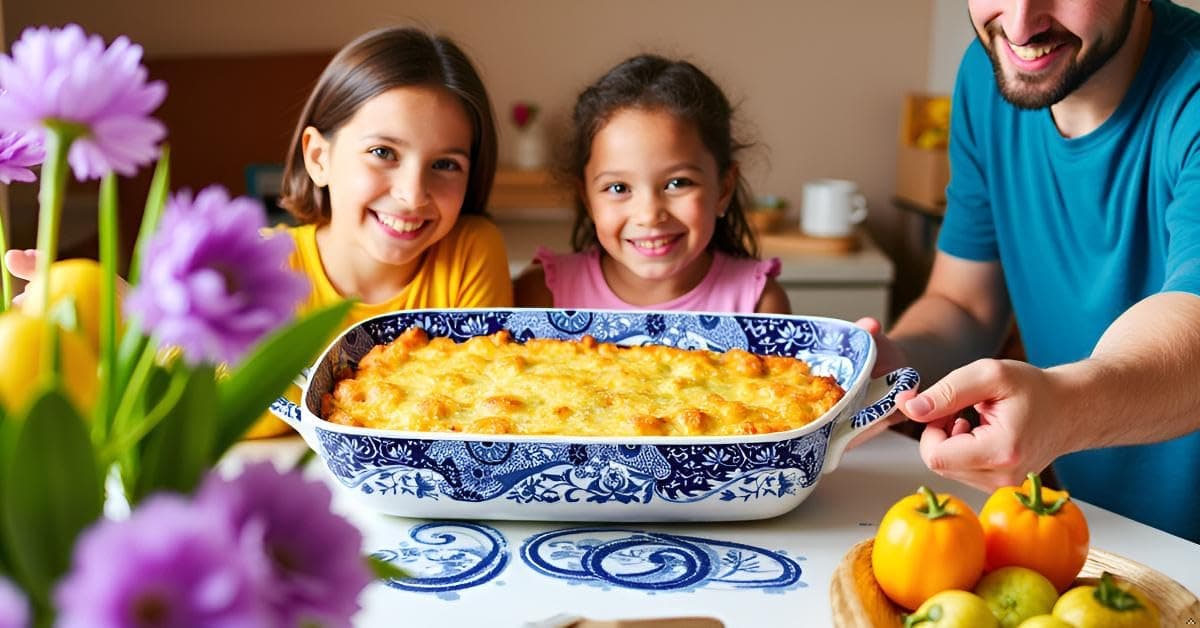 Spode Blue Italian Handled Serving Dish