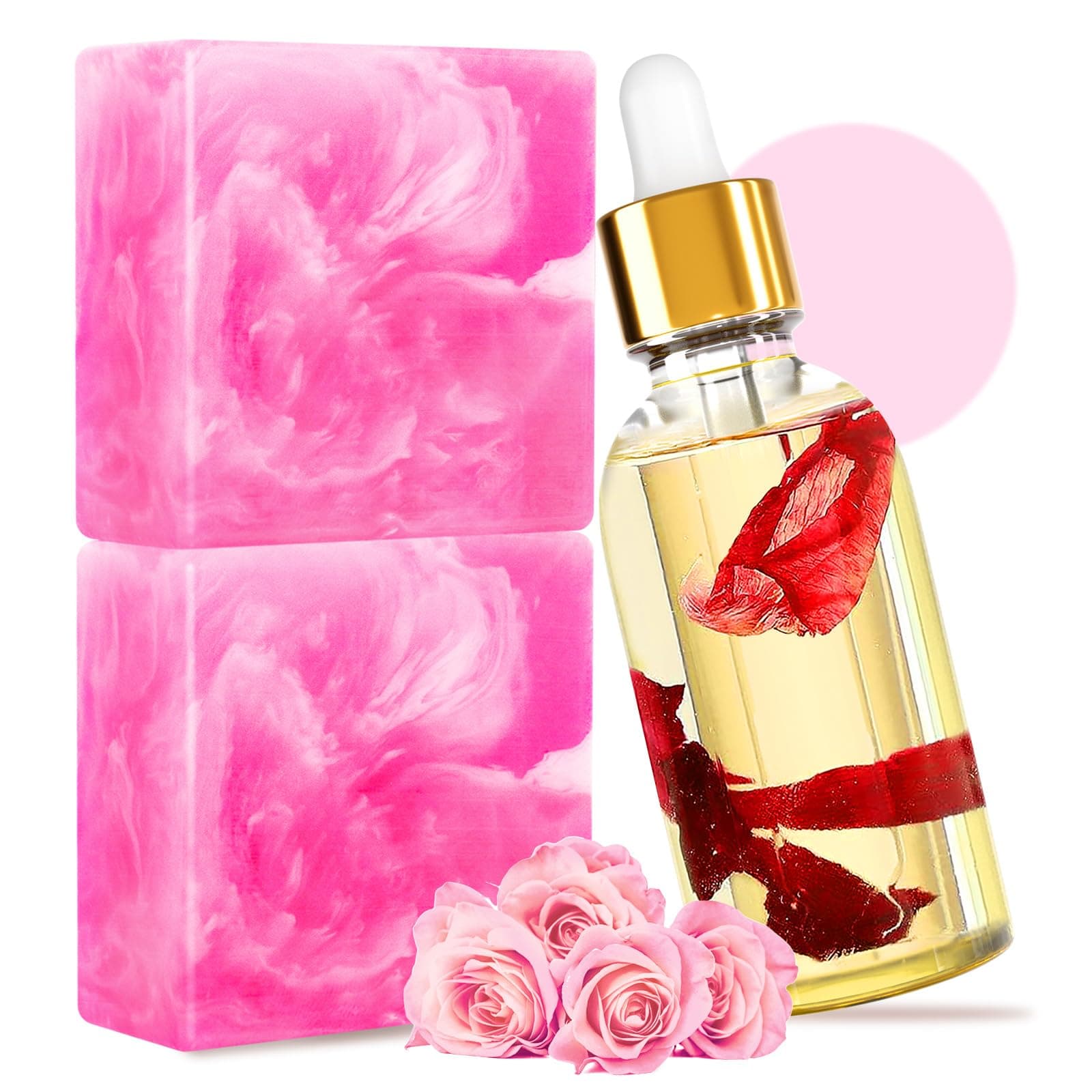 2pcs yoni soap 1pc yoni oil