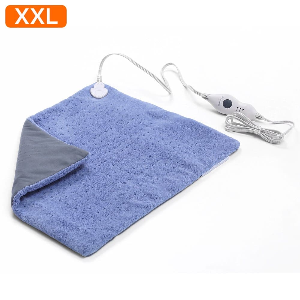 Heating Pad, MASALING XXL Microplush Heating Pad with Fast-Heating Technology- Moist and Dry Heat Therapy - 3 Temperature Settings - Relief for Back/Legs/Neck/Belly and Shoulders Pain(20"X24")