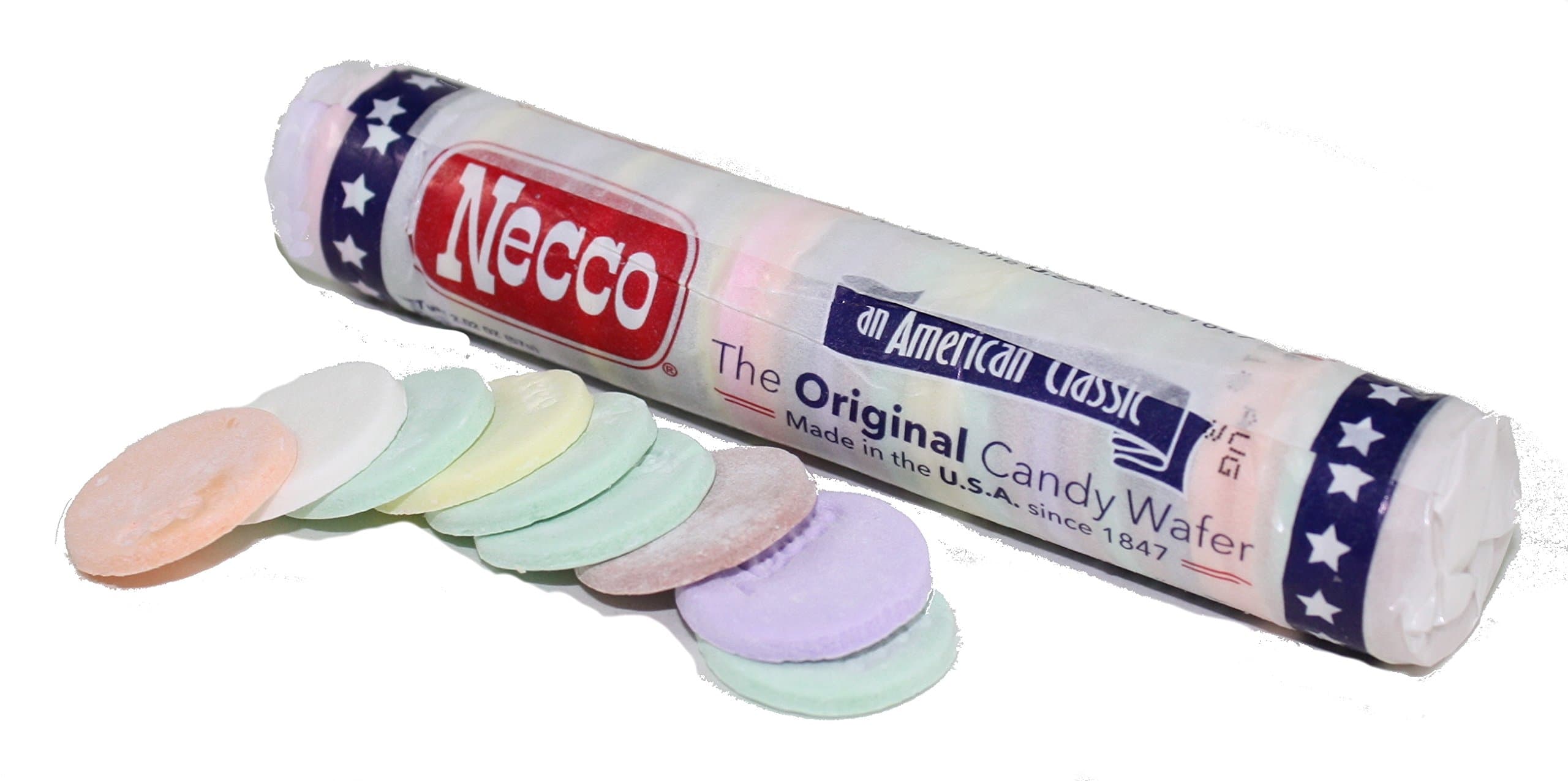 Necco Original Assorted Wafer Candy, 24-Count