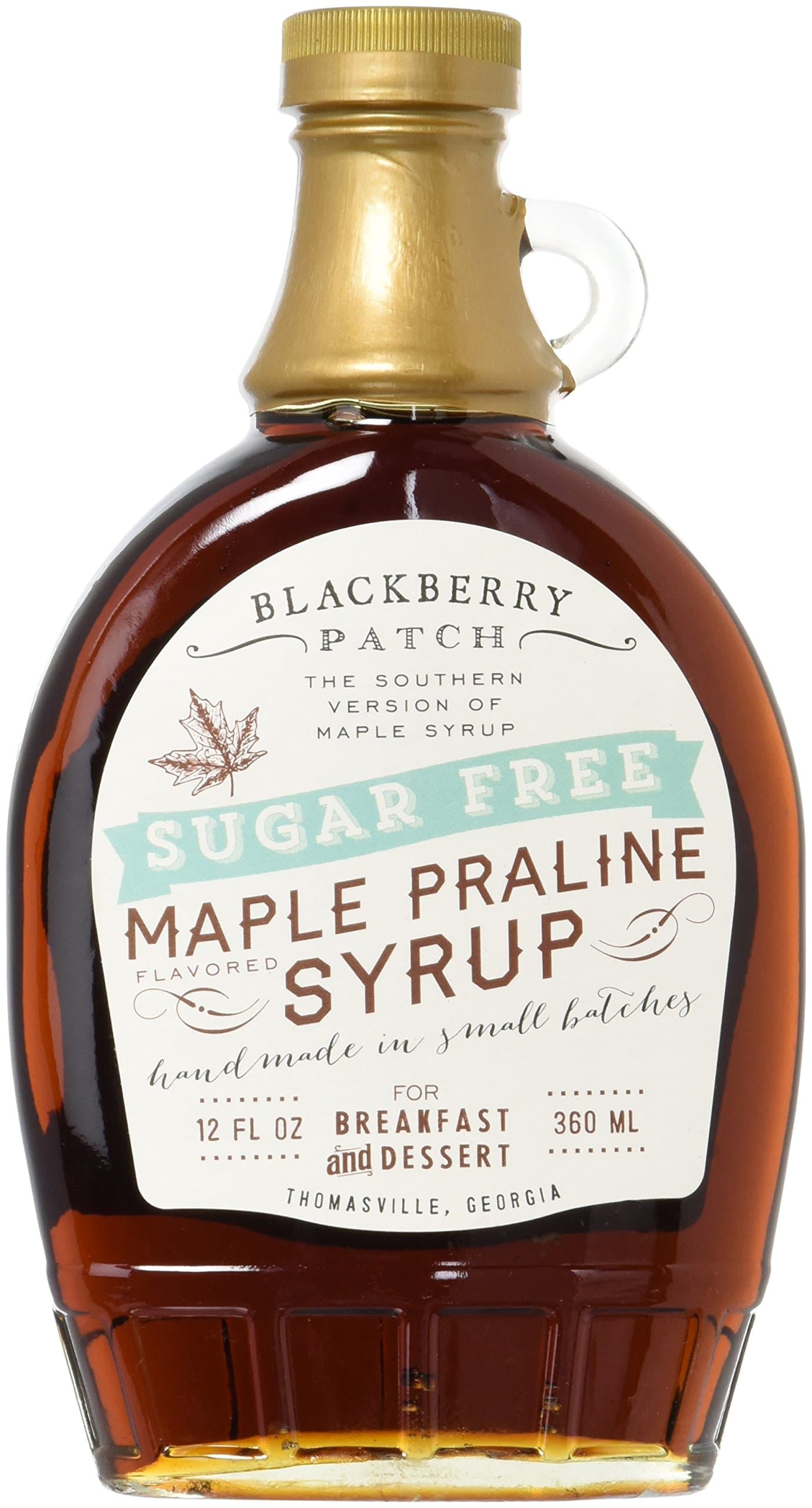 Sugar Free Maple Praline Syrup, 12 Ounce