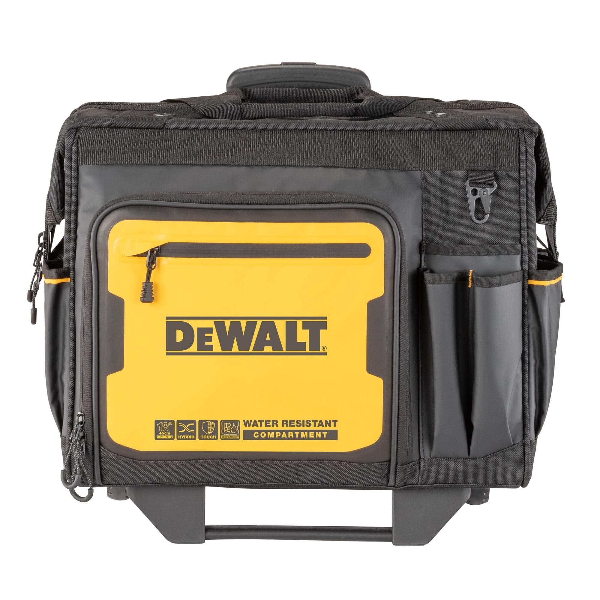 DEWALT Tool Bag with Wheels, Tool Storage and Organization, Durable and Water Resistant, 18 Inch (DWST560107)