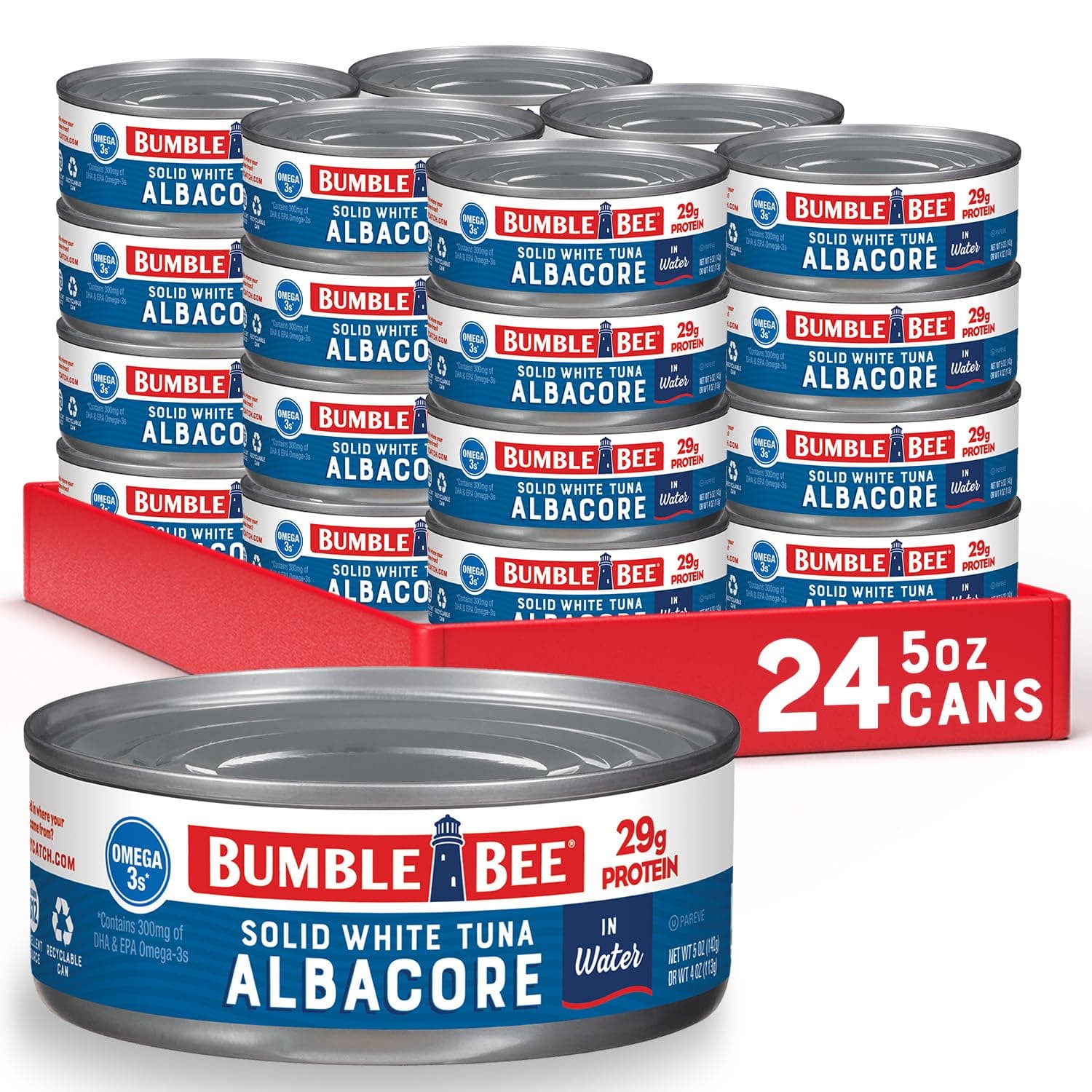 Solid White Albacore Canned Tuna