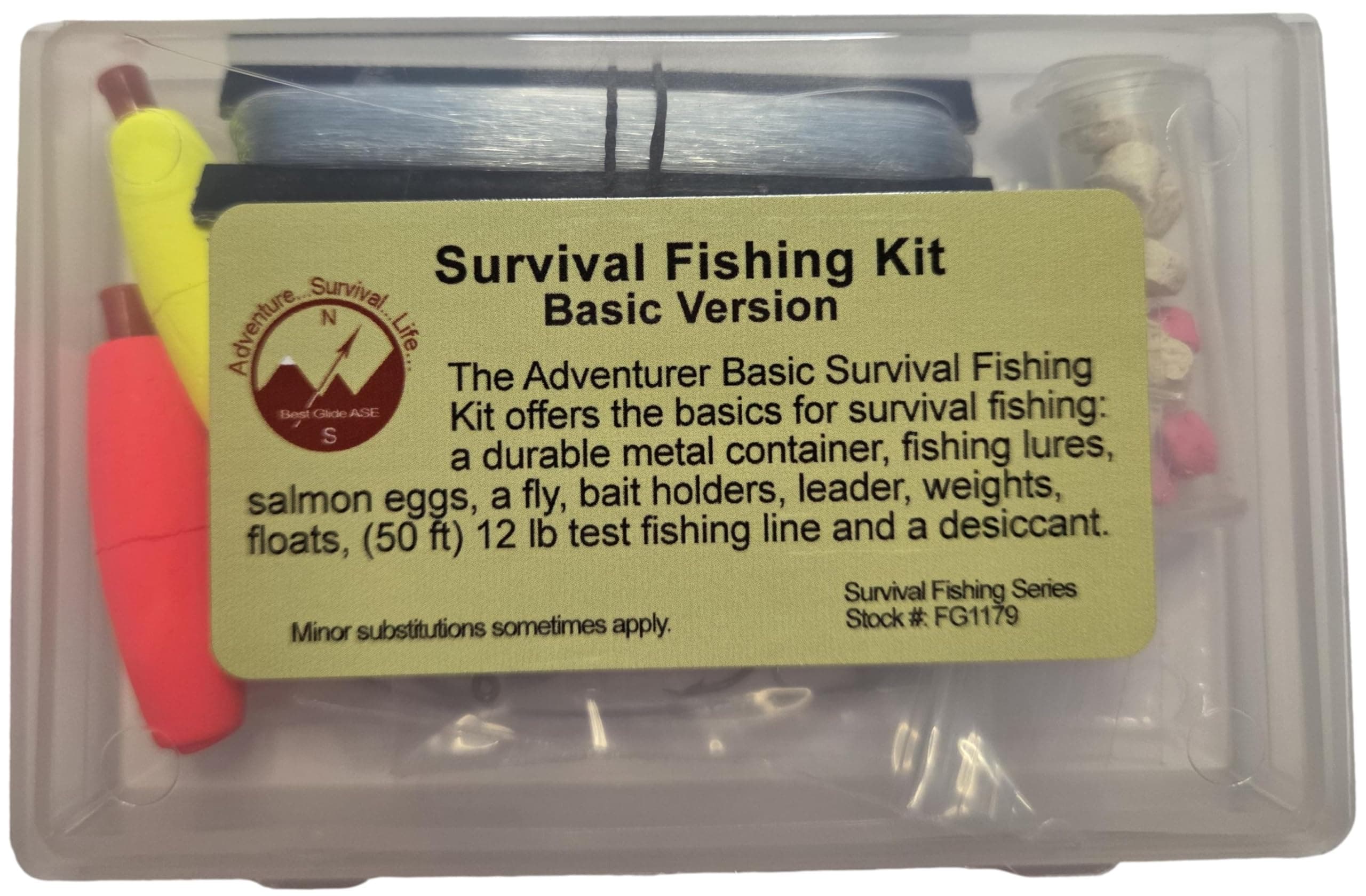 Survival Fishing Kit Basic Version