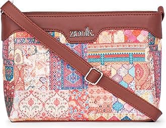 ZOUK Harmony Sling Bag | Crossbody Bags for Women | Women's Handbags | Stylish | Vegan Leather Evening Bag | Travel & Office Use | Purse and Wallet