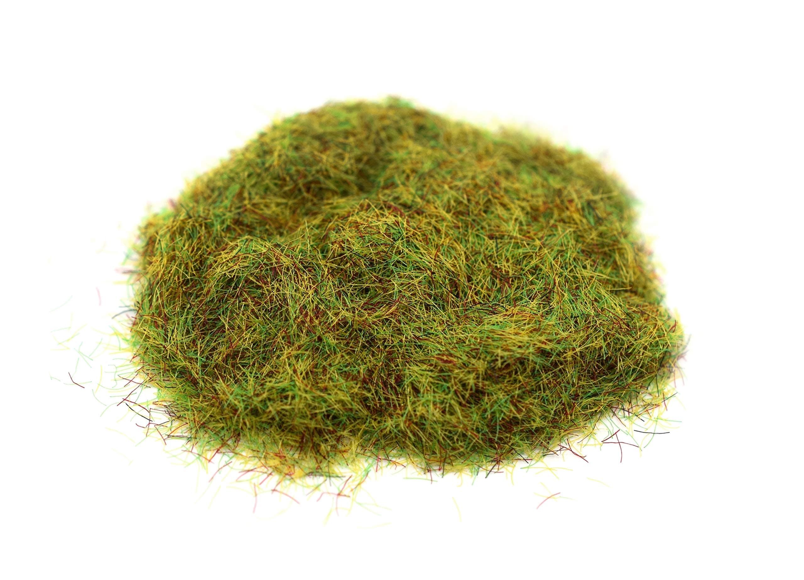Static Grass, Medium Green - 2mm Fibers - Master Quality Base & Scenery Flock - Realistic Texture & Detail - for 28mm Scale Table Top War Game Miniatures - Made in USA - Stonehaven Miniatures