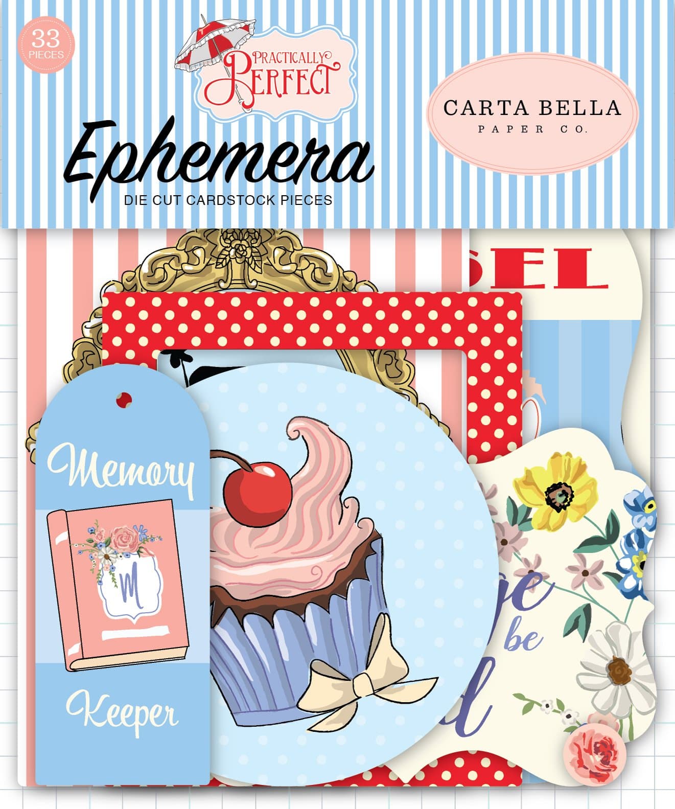Carta Bella Paper Company Practically Perfect Ephemera