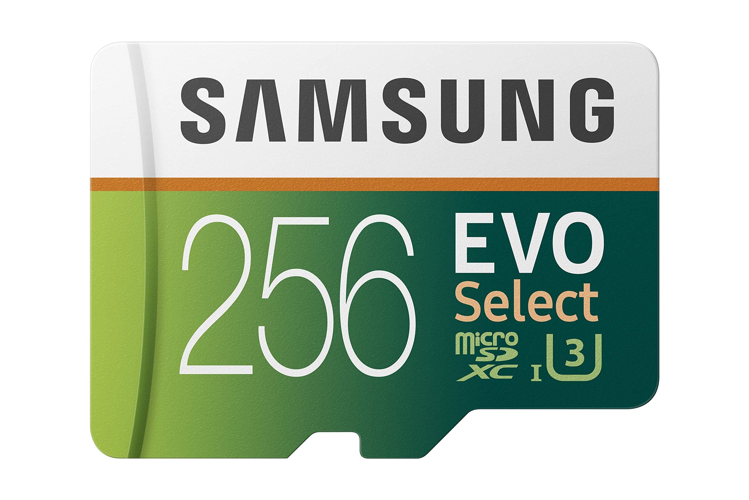 Samsung 256GB MicroSDXC EVO Select Memory Card w/ Adapter
